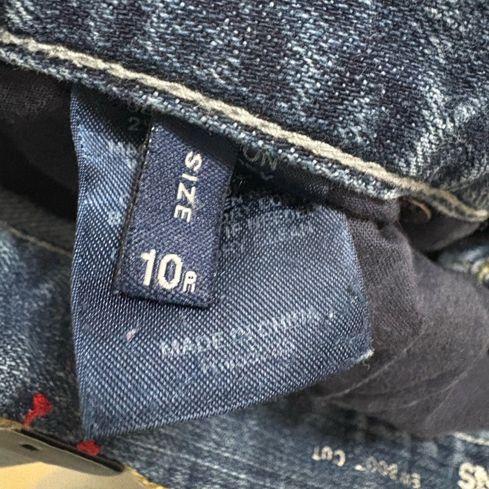 Express Women's Blue Boot Cut Jeans - Picture 3 of 3